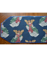Angel Tablerunner, Angel Table Runner, dresser scarf, tapestry mantel sc... - $25.00