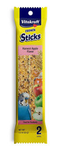 Vitakraft Crunch Sticks Harvest Apple Parakeet Treats 12 count (6 x 2 ct... - $35.07