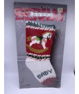 Bucilla Christmas Stocking Kit Rocking Horse NEW Sealed Vintage Yarn - £36.64 GBP
