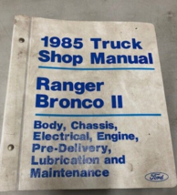 1985 Ford Ranger BRONCO II Truck Service Workshop Repair Manual OEM Trimmer-
... - £31.41 GBP