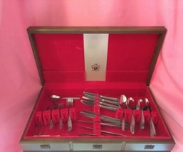 Vintage Simeon George Rogers Oneida Stainless Flatware Set 80 pcs. - $78.40