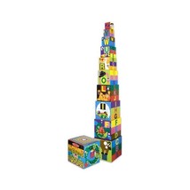 Melissa &amp; Doug 12782 LC English Alphabet Nesting and Stacking Blocks  - £29.17 GBP