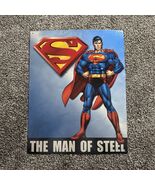 Superman - The Man of Steel DC - Superhero Comics Metal Tin Sign 16.5”x12” - €7,70 EUR