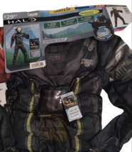 Halo Spartan Emile Boys 3 Piece Costume Small 4 to 6 Halloween Cosplay L... - £20.31 GBP