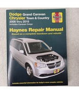 Dodge Grand Caravan Chrysler Town Country Van 2008-2018 Haynes Repair Ma... - $38.87 CAD