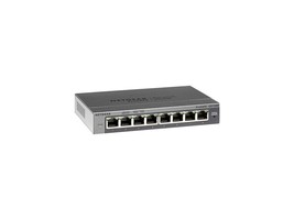 NETGEAR 8-Port Gigabit Ethernet Plus Switch (GS108Ev3) - Desktop, and Pr... - $100.99