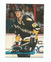 Mario Lemieux (Pittsburgh Penguins) 1993-94 Topps Stadium Club Hockey Card #310 - £3.94 GBP