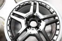 2005-2006 MERCEDES S65 CL65 OEM 2 PIECE AMG 19" STAGGERED WHEEL RIM SET P8927 image 3