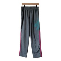 Adidas Track Pants Gray Pink Trefoil Sweatpants 3 Stripe Women&#39;s Size Small  - £27.91 GBP