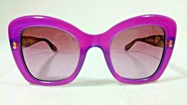 Dolce &amp; Gabbana DG4205 Womens Retro-Inspired Purple Frame Sunglasses Gol... - $227.00