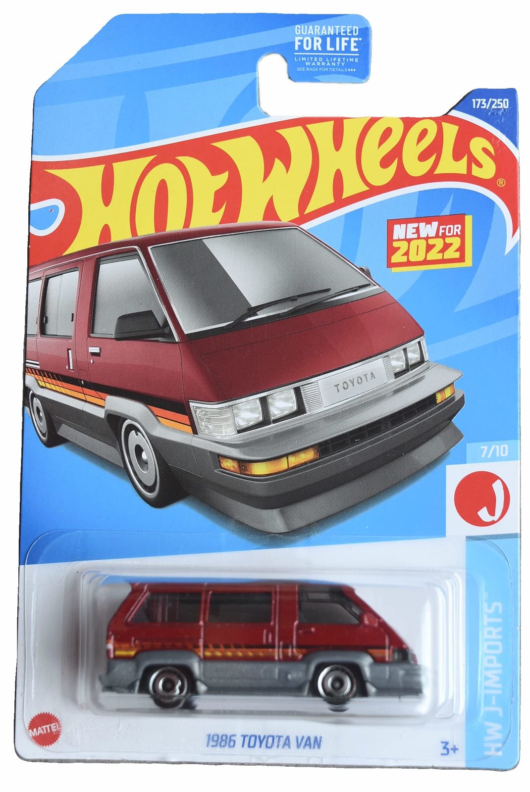 Hot Wheels 1986 Toyota Van, HW J-Imports 7/10 - $7.54