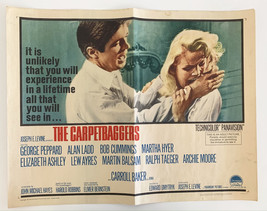 The Carpetbaggers vintage movie poster - £119.75 GBP