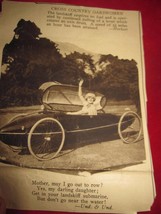 1926 Newspaper Clip Cross Country Oarswomen Car - £5.34 GBP