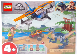 Lego Jurassic World Velociraptor Biplane Rescue Mission (75942) NEW - £26.18 GBP