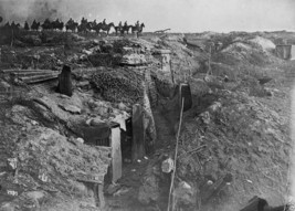 British trench captured by German Troops Western Front - 8x10 World War ... - £6.88 GBP