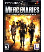 PlayStation 2 - Mercenaries PLAYGROUND OF DESTRUCTION  - $6.50