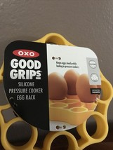 New OXO Good Grips Silicone Pressure Cooker Egg Rack Ninja Foodi Instapot Trivet - £10.34 GBP