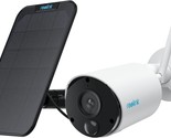 Solar Wifi Camera Security Outdoor, 100% Wire-Free, Wireless Battery Pow... - £60.20 GBP
