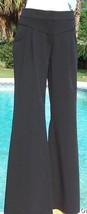 NWT Cache Stretch Flair Leg Black Pant Self Belt Style Size 0/2 XS New $118 - $53.10