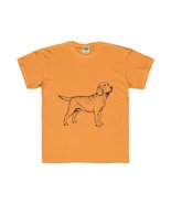 Labrador Retriever Kids T-Shirt, Regular Fit Tee - £12.55 GBP