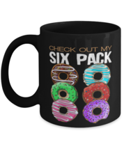 Funny Man Mugs Donut 6 Pack Black-Mug  - $15.95
