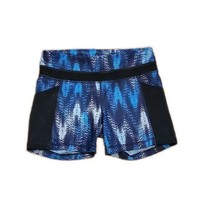 Saucony Athletic Workout Shorts ~ Sz M ~ Blue ~ Leg Pockets - £12.77 GBP