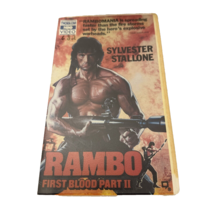 Rambo First Blood Part 2 II 1985 VHS Tape Thorn EMI HBO Video Clamshell ... - £16.82 GBP