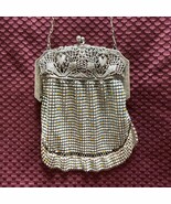 EL-SAH ENAMELED MESH Evening Purse WHITING &amp; DAVIS Elsa SCHIAPARELLI Puf... - $237.17 CAD