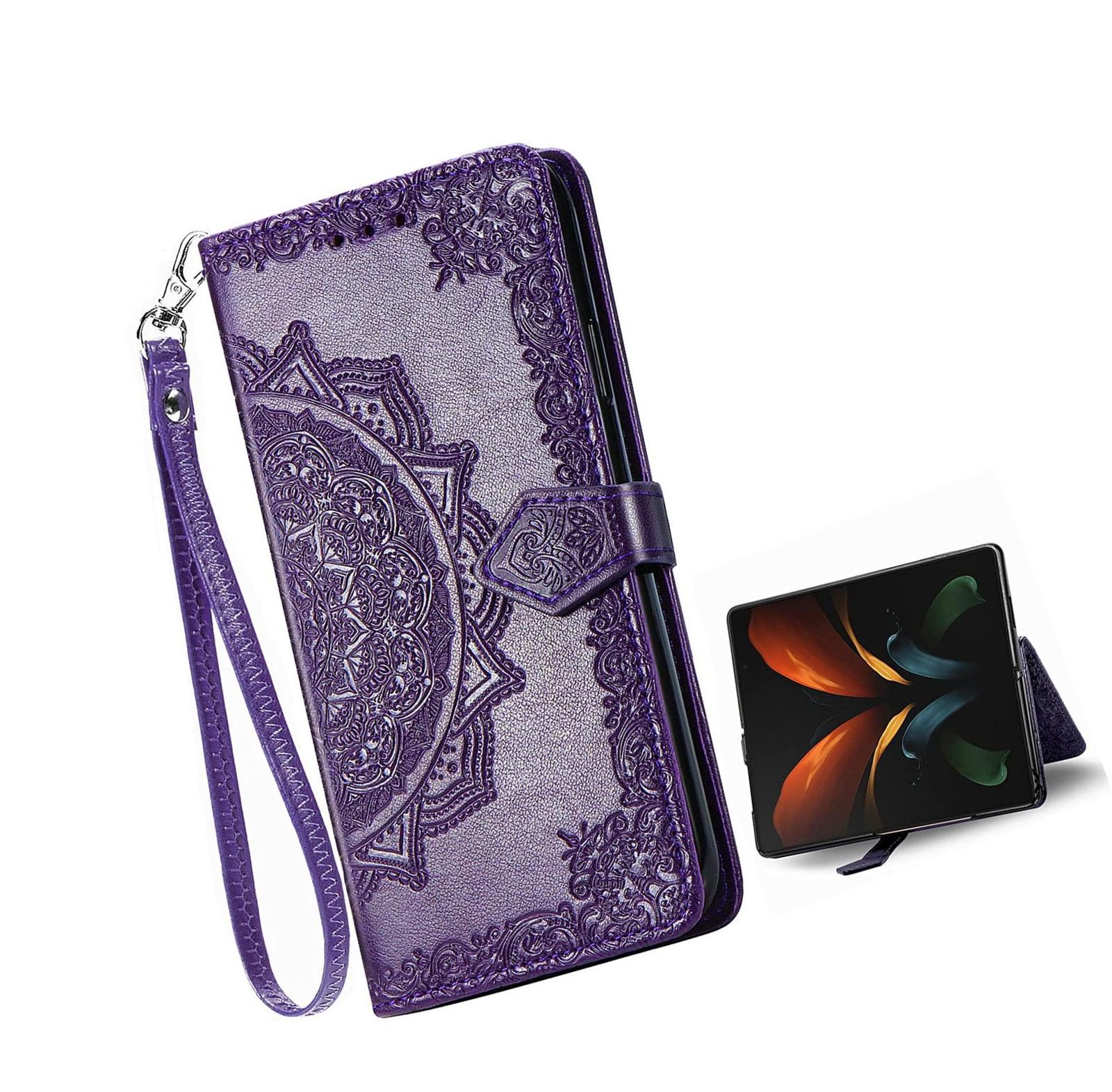 for Samsung Galaxy Z Fold 3 CaseGalaxy Wallet Mandala