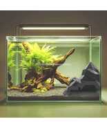 Corner-designed functional aqua-scape hideout with plant growth texture ... - $35.00