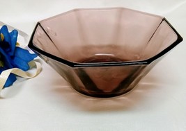 2009 Antique Moroccan Octagon Amethyst Small Berry Bowl - $7.00