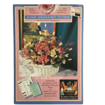 Vintage Flower Arrangement Pattern #18 Dazzling Floral Design New Old Stock - $19.72