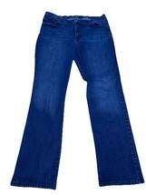 Lee Straight Mid-Rise Jeans 18L Large Women’s Dark Wash Gently 3051816 - $333.17 MXN