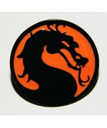Mortal Kombat Video Game Dragon Logo Image Metal Enamel Pin NEW UNUSED - £6.16 GBP