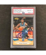2008-09 Panini #211 BOBBY BROWN Signed Card AUTO 10 PSA Slabbed Hornets - £47.12 GBP