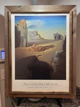 Salvador Dali Museum : Shades of Night Descending Art Print Poster Rusti... - £96.81 GBP