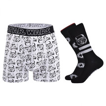 Star Wars Storm Troopers Underwear and Crew Socks Boxed Set Multi-Color - £14.38 GBP