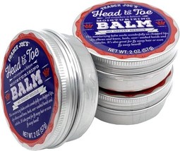 Trader Joe&#39;s Head to Toe Moisturizing Balm and Beard Balm 2 Ounce, 3-Pack - $23.51