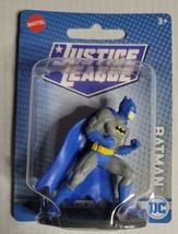 Batman 3&quot; Figurine (Blue) 2019 DC Justice League Mattel Action Figure - £4.71 GBP