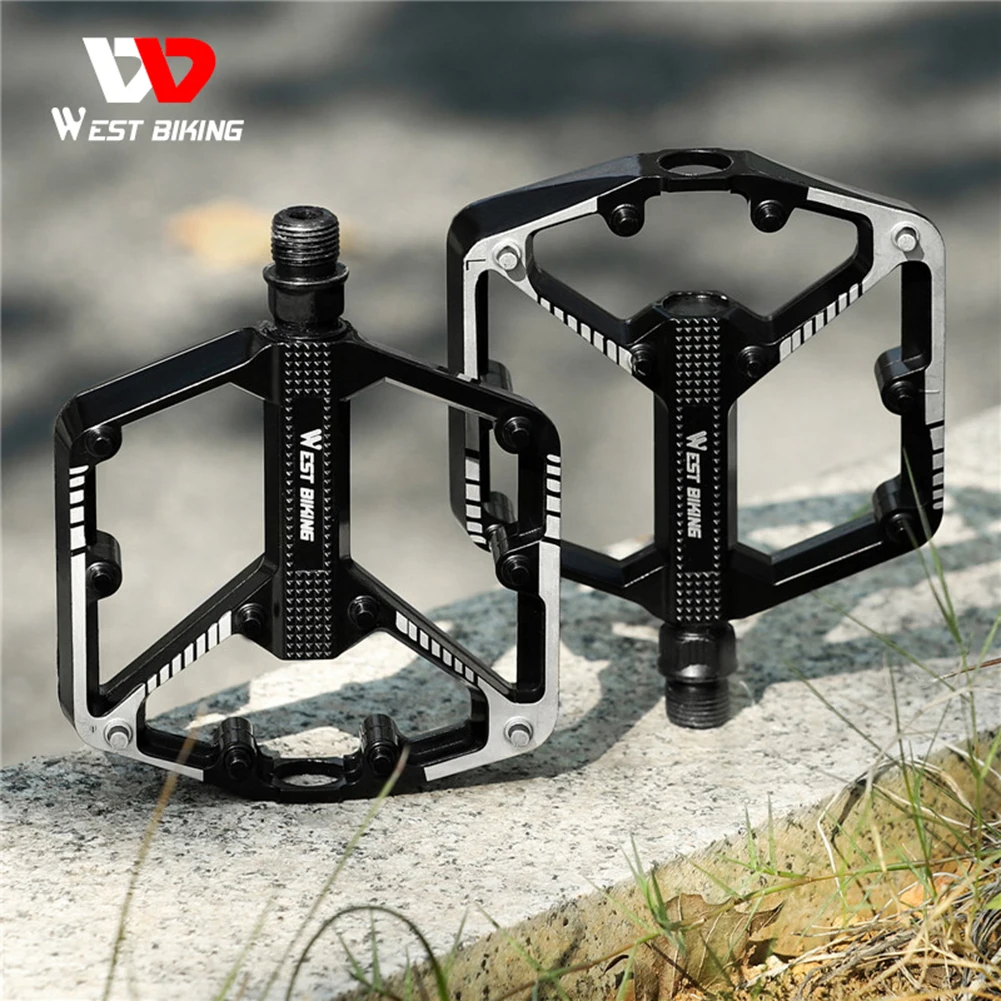 1 Pair Mountain Bike Pedals MTB Anti-skid Aluminum Alloy Pedals MTB Bicycle Foot - £141.40 GBP