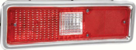 OER Left Hand Tail Lamp Assembly With Square Backup Lens 1971-1972 Chevy II Nova - £94.50 GBP