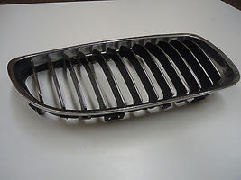 09-11 E90 E91 BMW 328i 335i FRONT BUMPER PASSENGER RH UPPER CHROME GRILLE M0161 image 2