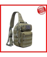 Versatile Military Sling Bag with Concealed Compartment &amp; Adjustable Straps - $675.76 MXN