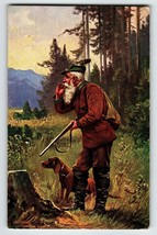 Deer Hunting In The Bavarian Alps August Muller Hunting Dog Rifle Serie 325 HKM - £11.23 GBP