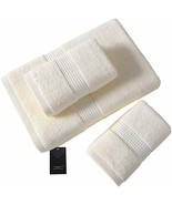 Bath Hand Towel Sets - 100% Cotton Premium Quality 1 Bath &amp; 2 Hand Towel... - £27.45 GBP