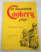 Vintage St Augustine Cookery Flagler Hospital Cookbook 1965 French Spanish Food - £7.87 GBP