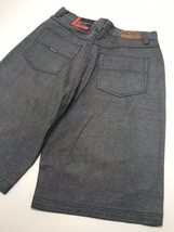 Men&#39;s Fubu Electric Grey Old School Denim Shorts - £70.32 GBP