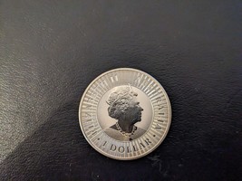 2021 Silver .9999 Dollar Coin 1 oz Australian Kangaroo Elizabeth II - $44.00