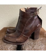 NWT BED|STU ISLA $270 Tan Rustic White Booties Size 6 - $158.67