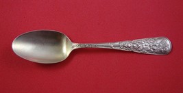 Bird by Knowles Sterling Silver Demitasse Spoon Gold Washed 4&quot; - £38.87 GBP
